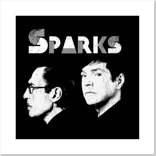 Style Retro Sparks Posters and Art